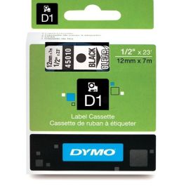 Ruban cassette d'origine Dymo 45010 / S0720500 - noir, transparent