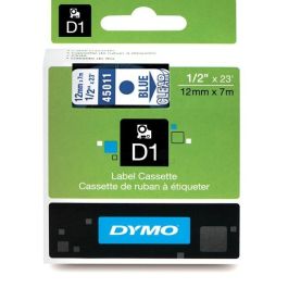 Ruban cassette d'origine Dymo 45011 / S0720510 - transparent, bleu