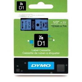 Ruban cassette d'origine Dymo 45016 / S0720560 - noir, bleu
