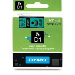 Ruban cassette d'origine Dymo 45019 / S0720590 - noir, vert