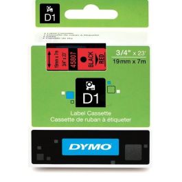 Ruban cassette d'origine Dymo 45807 / S0720870 - noir, rouge