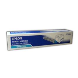 Toner d'origine Epson C13S050244 / 0244 - cyan