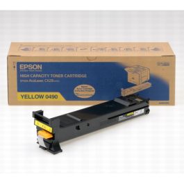 Toner d'origine Epson C13S050490 / 0490 - jaune