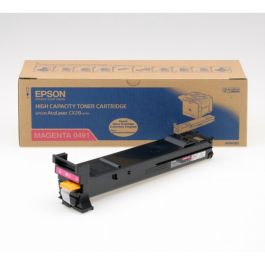 Toner d'origine Epson C13S050491 / 0491 - magenta