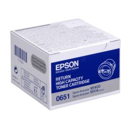 Toner d'origine Epson C13S050651 / 0651 - noir