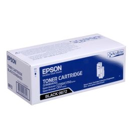 Toner d'origine Epson C13S050672 / 0672 - noir