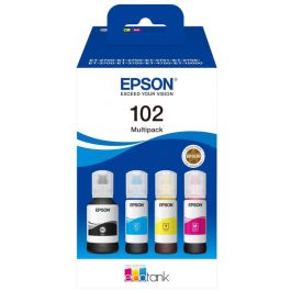 Epson cartouches d'origines C 13 T 03R640 / 102 - multipack 4 couleurs : noire, cyan, magenta, jaune