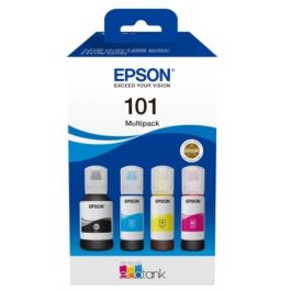 Epson bouteille d&#039;encre d'origine C 13 T 03V64A / 101 - multipack 4 couleurs : noire, cyan, magenta, jaune
