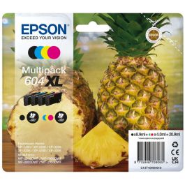 Cartouches d'origines Epson C13T10H64010 / 604XL - multipack 4 couleurs : noire, cyan, magenta, jaune