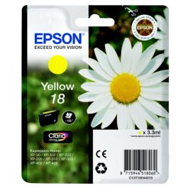 Cartouche d'origine Epson C13T18044010 / 18 - jaune