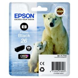 Cartouche d'origine Epson C13T26114022 / 26 - noire
