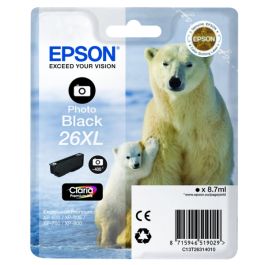 Cartouche d'origine Epson C13T26314010 / 26XL - noire