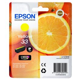 Cartouche d'origine Epson C13T33444010 / 33 - jaune