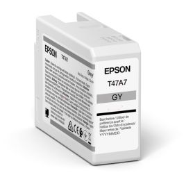 Cartouche d'origine Epson C13T47A700 / T47A7 - grise
