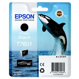 Cartouche d'origine Epson C13T76014010 / T7601 - noire