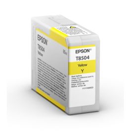 Cartouche d'origine Epson C13T850400 / T8504 - jaune