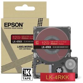 Ruban cassette d'origine Epson C53S654033 / LK-4RKK - rouge, or