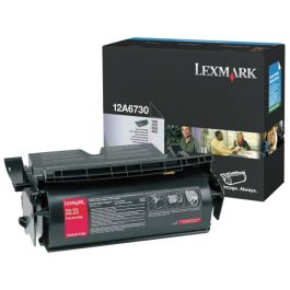 Toner d'origine Lexmark 12A6730 - noir