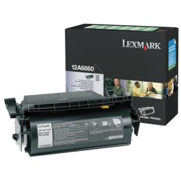 Toner d'origine Lexmark 12A6860 - noir
