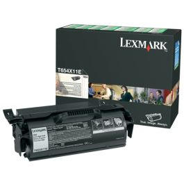 Toner d'origine Lexmark T654X11E - noir