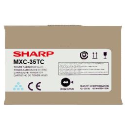 Sharp toner d'origine MXC-35 TC - cyan