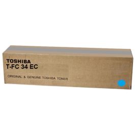 Toner d'origine Toshiba 6A000001524 / T-FC 34 EC - cyan