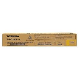 Toshiba toner d'origine 6AG00009143 / T-FC 330 UY - jaune
