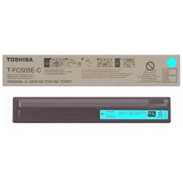 Toner d'origine Toshiba 6AJ00000135 / T-FC 505 EC - cyan