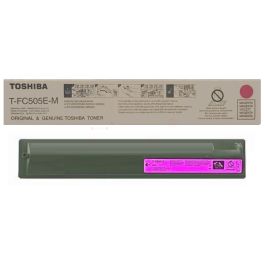 Toner d'origine Toshiba 6AJ00000143 / T-FC 505 EM - magenta