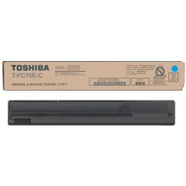 Toner d'origine Toshiba 6AK00000251 / T-FC 75 EC - cyan