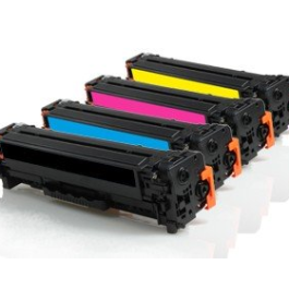 Toners compatibles HP 305X / 305A - multipack 4 couleurs : noir, cyan, magenta, jaune