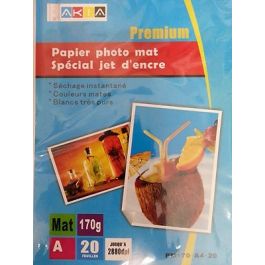 Papiers photo MAT - A4 - 20 feuilles - 170 g