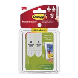 3M Command Languettes de fixation pour cadres, multipack