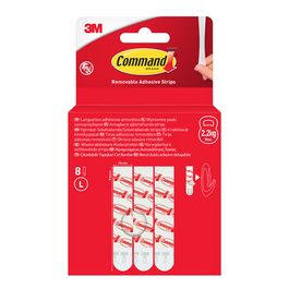 3M Command Paquet de recharge languettes adhésives, blanc
