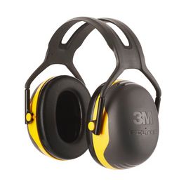 3M Peltor Casque antibruit confort X2A, noir/jaune