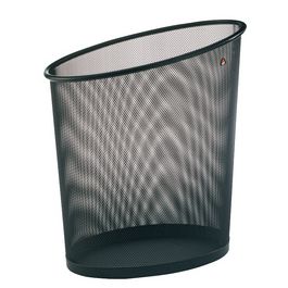 ALBA Corbeille à papier "MESHCORB", fil d'acier, 18 L, noir