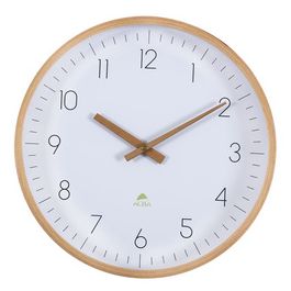 ALBA Horloge murale en bois "HORTREE", à quartz