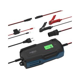 ANSMANN Chargeur de batterie BC, 6-12V/10A, noir/bleu