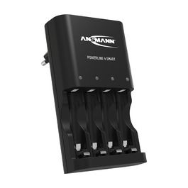 ANSMANN Chargeur intelligent Powerline 4 Smart, noir