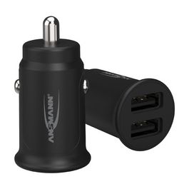 ANSMANN Chargeur voiture USB In-Car-Charger CC212, 2x USB