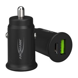 ANSMANN Chargeur voiture USB In-Car-Charger CC230PD, 2x USB