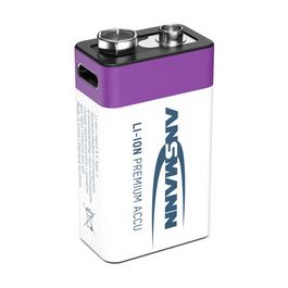ANSMANN Pile Li-Ion E-Block avec prise USB-C femelle