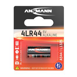ANSMANN Pile alcaline 4LR44, 6 Volt, blister de 1