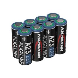 ANSMANN Pile alcaline A23/LR23, 12 V, en lot de 8