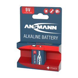 ANSMANN Pile alcaline "RED", E-bloc 9V