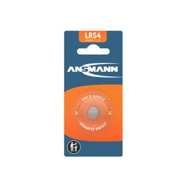 ANSMANN Pile bouton alcaline "LR54", 1,5 Volt (V10GA)
