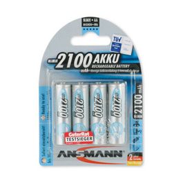 ANSMANN Pile rechargeable NiMH maxE, Mignon (AA), 2.100 mAh