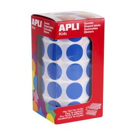 APLI Kids Gommette de couleur en rouleau, bleu