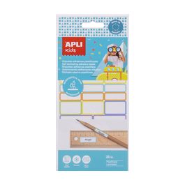 APLI kids Etiquettes adhésives plastifiées, pour les crayons
