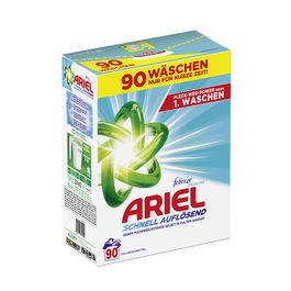 ARIEL Lessive poudre febreze Fraîcheur, 4,95 kg - 90 lavages